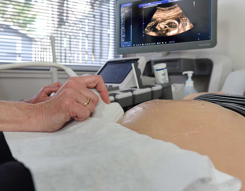 echo-met-beeld Zwanger